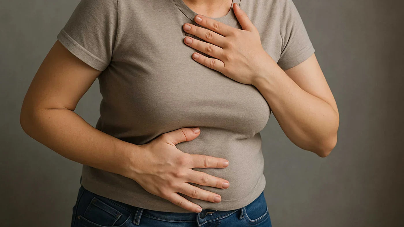 Stomaco Gonfio e Respiro Corto: Come Affrontare il Problema